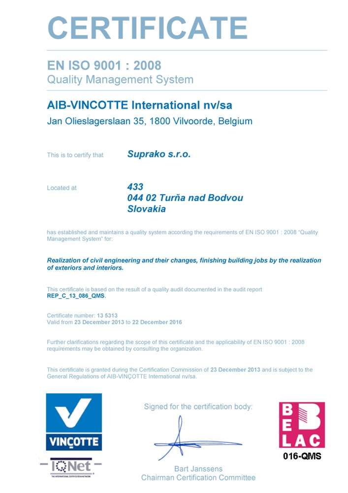 Certifikáty