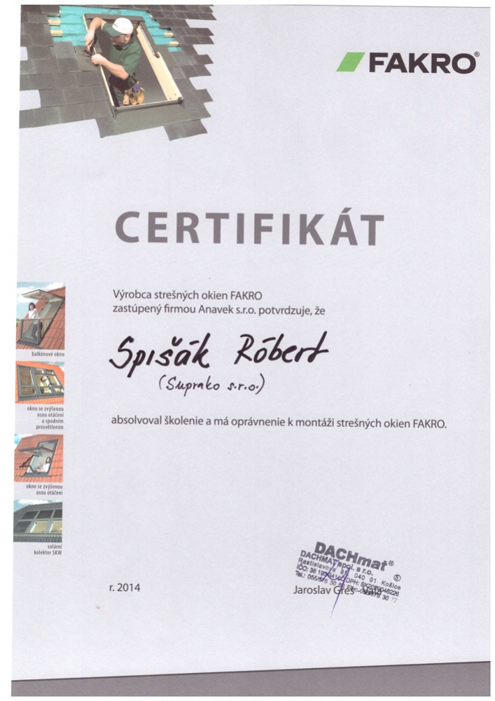 Certifikáty